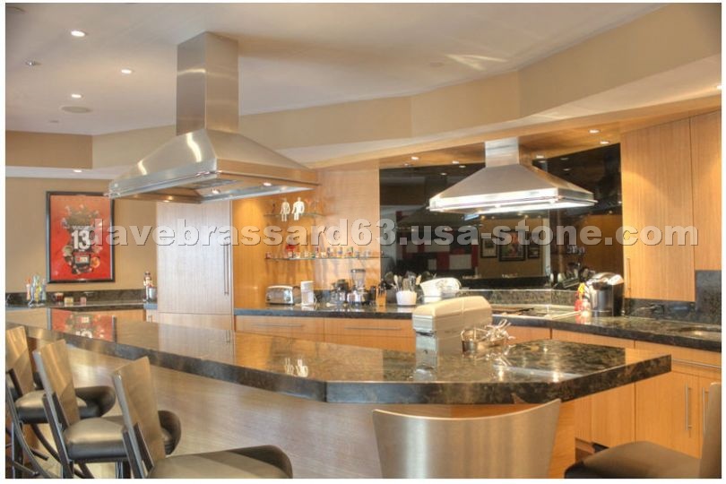 Cosmic Black Laminated Kitchen