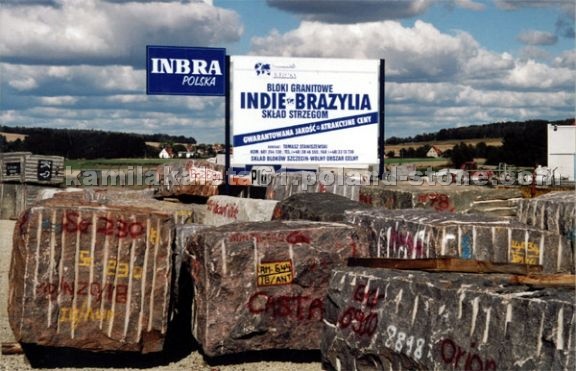 Brazil and Indian Granite Blocks