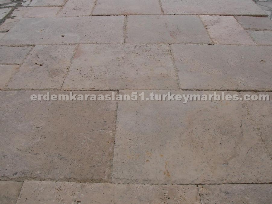 Medium Travertine French Pattern Set