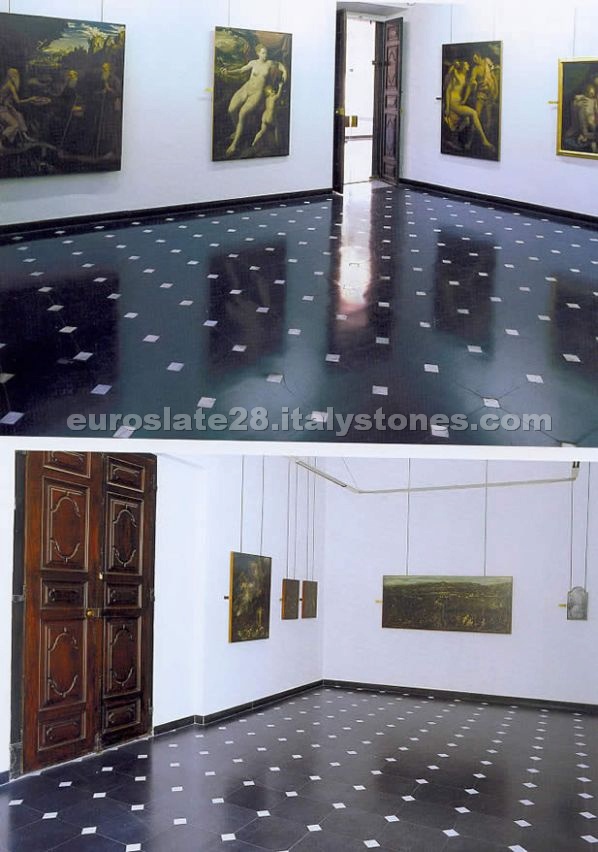 Classic Genoese Slate flooring