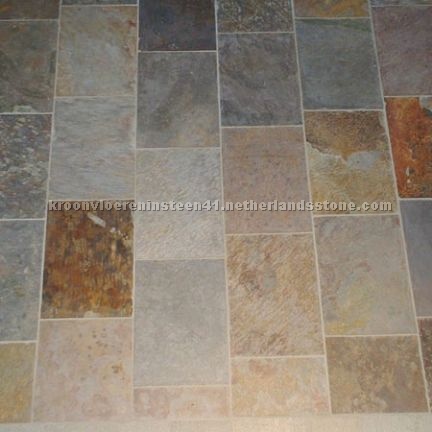 Multi-colored slate