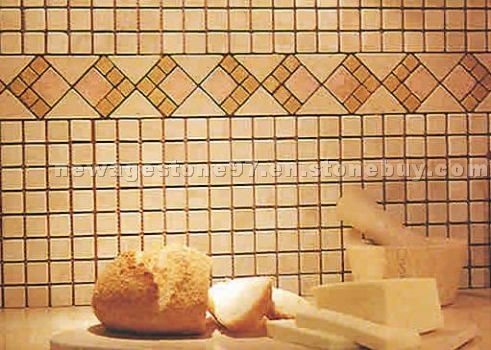 Mosaic - Travertine, Marble