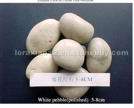 White pebble
