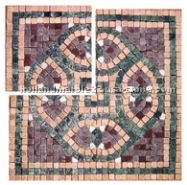 Tumbled Stone Mosaic Borders