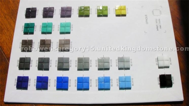 Opaque Glass Mosaic Tile