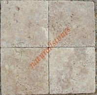 WALNUT TRAVERTINE Crosscut Tiles