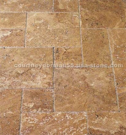 Noce Travertine French Pattern