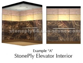 StonePly Elevator Interior