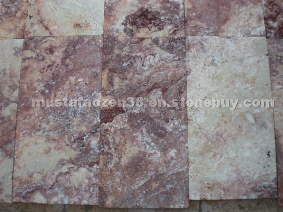Red Travertine Tiles