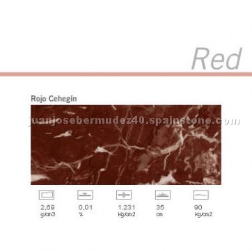 Rojo Cehegin Marble