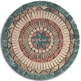 Lisboa - Marble, Travertine Rosette