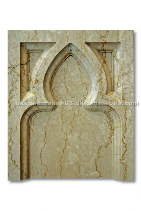 Botticino Marble Carved