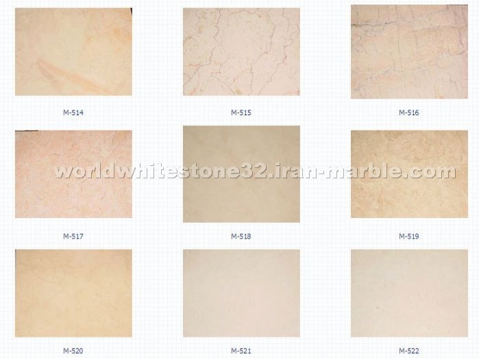 Persian Beige, Cream Marble Products