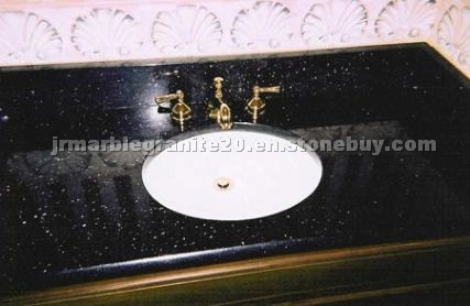 Black Galaxy Vanity Top
