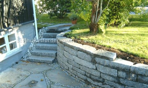 Granite blocks, landscaping stones