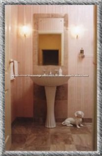 Bathrooms, vanities, counters, sinks, bath tubs