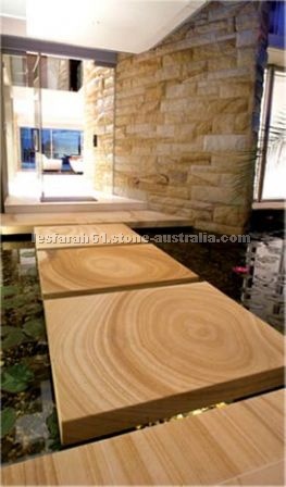 Duma Wooden Vein Sandstone Pavers