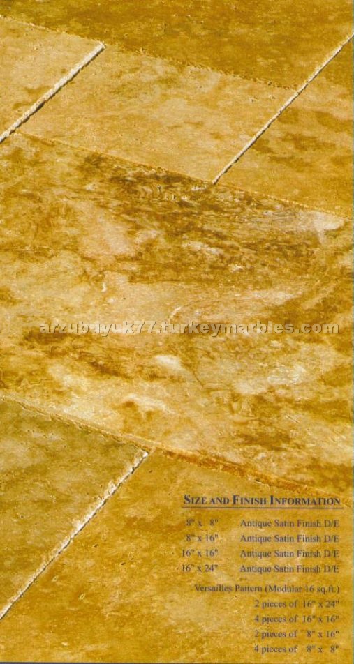Travertine Antico walnut Mod