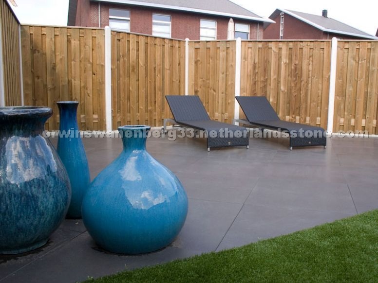 Black Chinese Basalt Floor Tiles