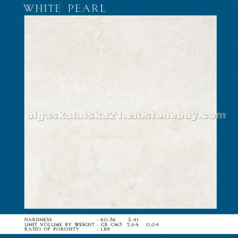 White pearl marble