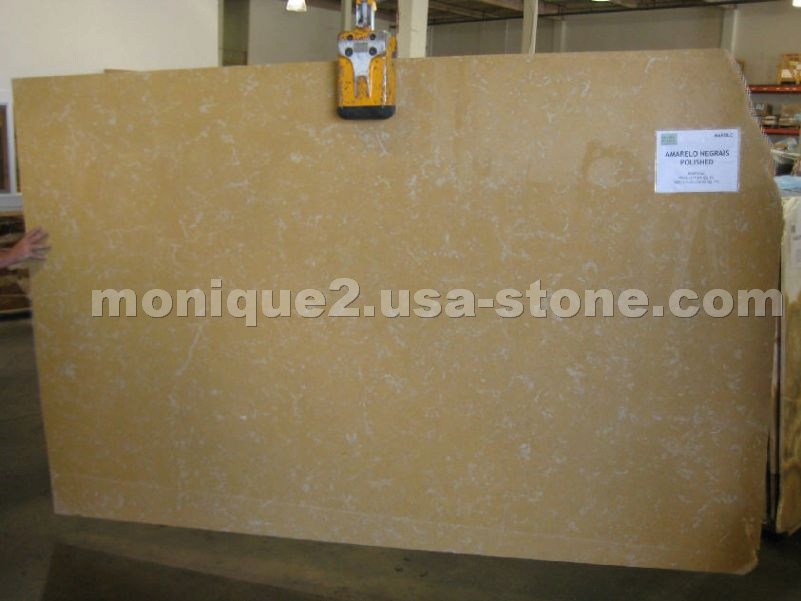 Armarelo Negrais marble slabs