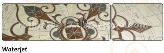 Waterjet and diamond saw cutting