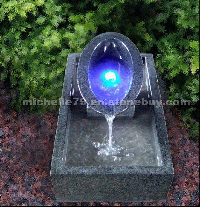 Granite fountain