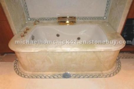 White Onyx Tub