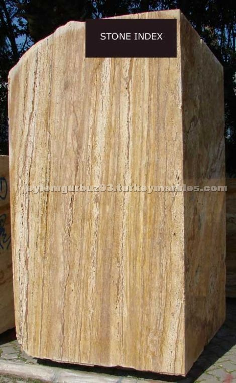 Yellow Travertine Blocks