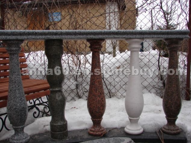 Granite, Marble gabbro for sale- Balustrade