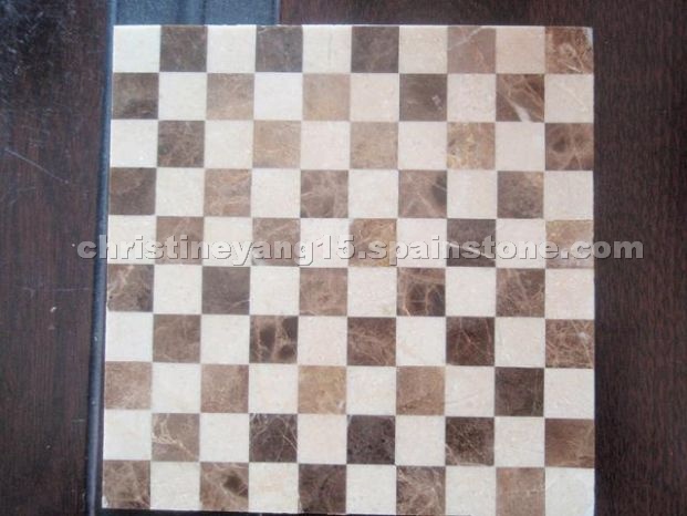 Emprador Marble Mosaic