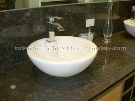 Tan Brown Granite Vanity Top