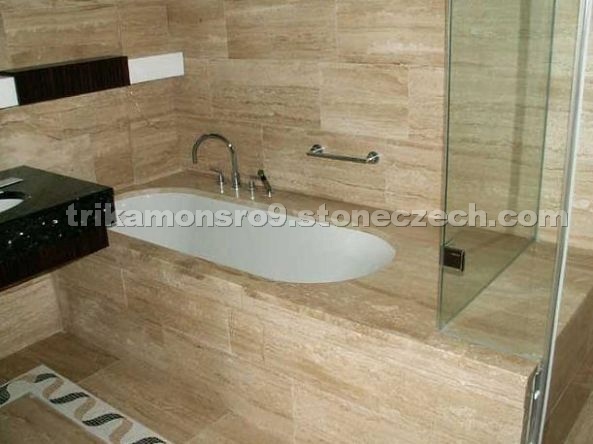 Travertine wall covering-flooring