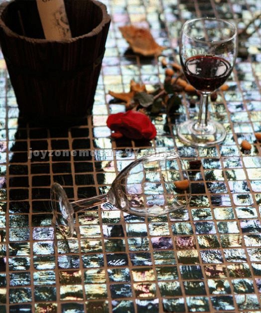 Iridium Glass Mosaic