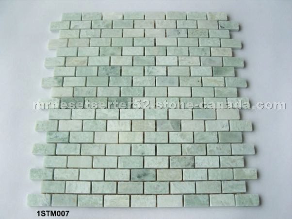 Polished Ming Green Mosaic