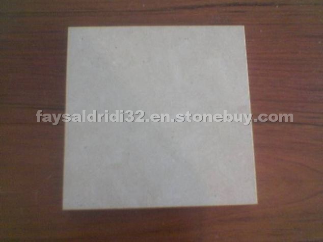Beige limestone