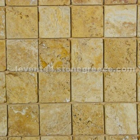 Gold Travertine Mosaic