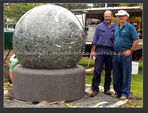 Granite Sphere, Stone Balls, Floating Stones