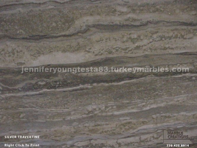 Silver Travertine