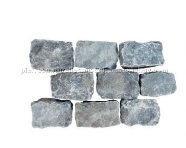 red porphyry cube stone