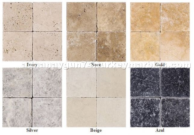 Tumbled Travertine Tiles