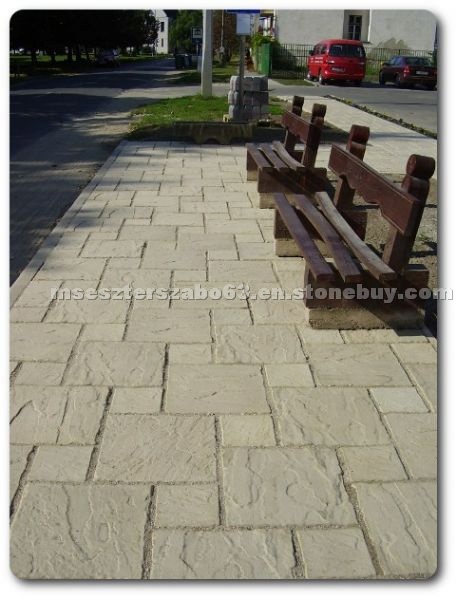 Ornamental pavements