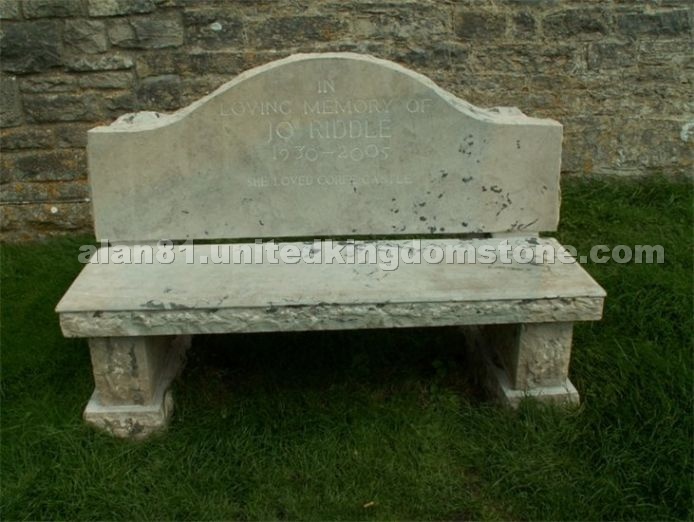 Monumental Stone Seats in purbeck stone