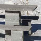 Rustico rectangular table
