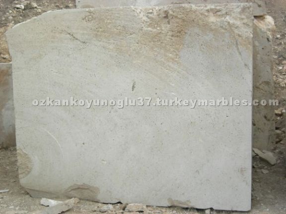 Travertine blocks and slabs
