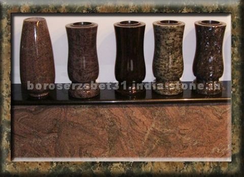 Granite Urn, Tombstone Accessories