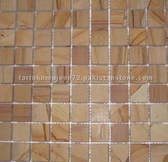 Burma Teak Marble Mosaic
