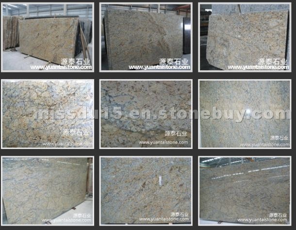 Diamond Flowers Granite Slabs