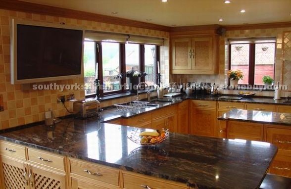 Kitchen work tops, design