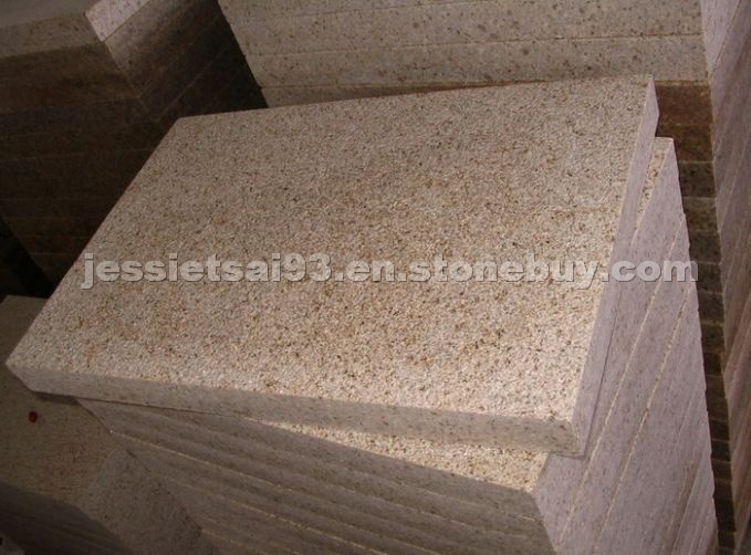 G682 Padang Yellow Bushhammered Slab